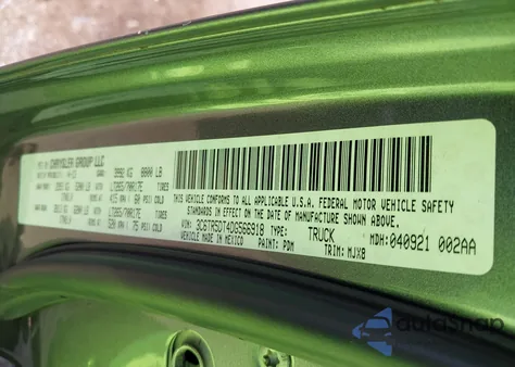 2013 Ram 2500 Big Horn from USA, damaged, VIN 3C6TR5DT4DG566918